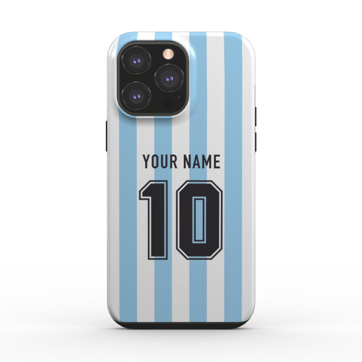 Argentina - 1986 - Home Kit - Personalised Dual Layer Phone Case