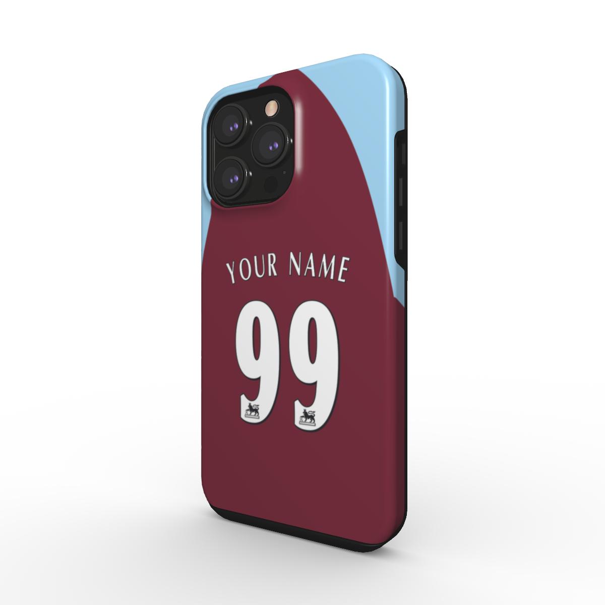 Aston Villa - 2003/04 - Home Kit - Personalised Dual Layer Phone Case