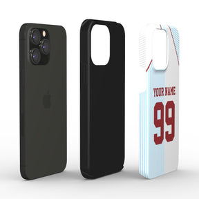 Aston Villa - 1988 - Away Kit - Personalised Dual Layer Phone Case