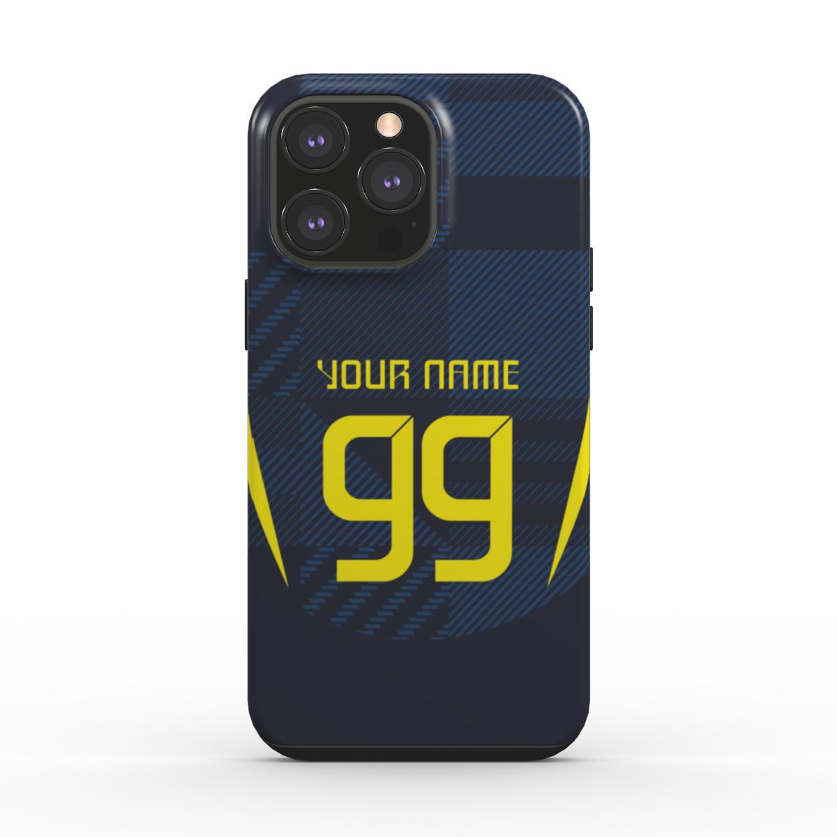 Scotland - Euro 2024 - Home Kit - Personalised Dual Layer Phone Case