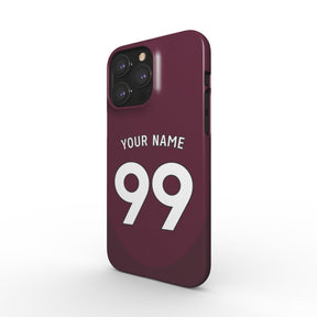 Aston Villa - 2024/25 - Home Kit - Personalised Hard Shell Phone Case - TIFO CASES