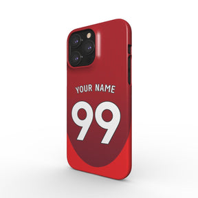 Manchester United - 2024/25 - Home Kit - Personalised Hard Shell Phone Case - TIFO CASES