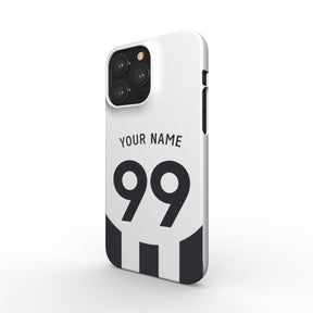 Newcastle United - 2024/25 - Home Kit - Personalised Hard Shell Phone Case - TIFO CASES