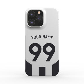 Newcastle United - 2024/25 - Home Kit - Personalised Hard Shell Phone Case - TIFO CASES