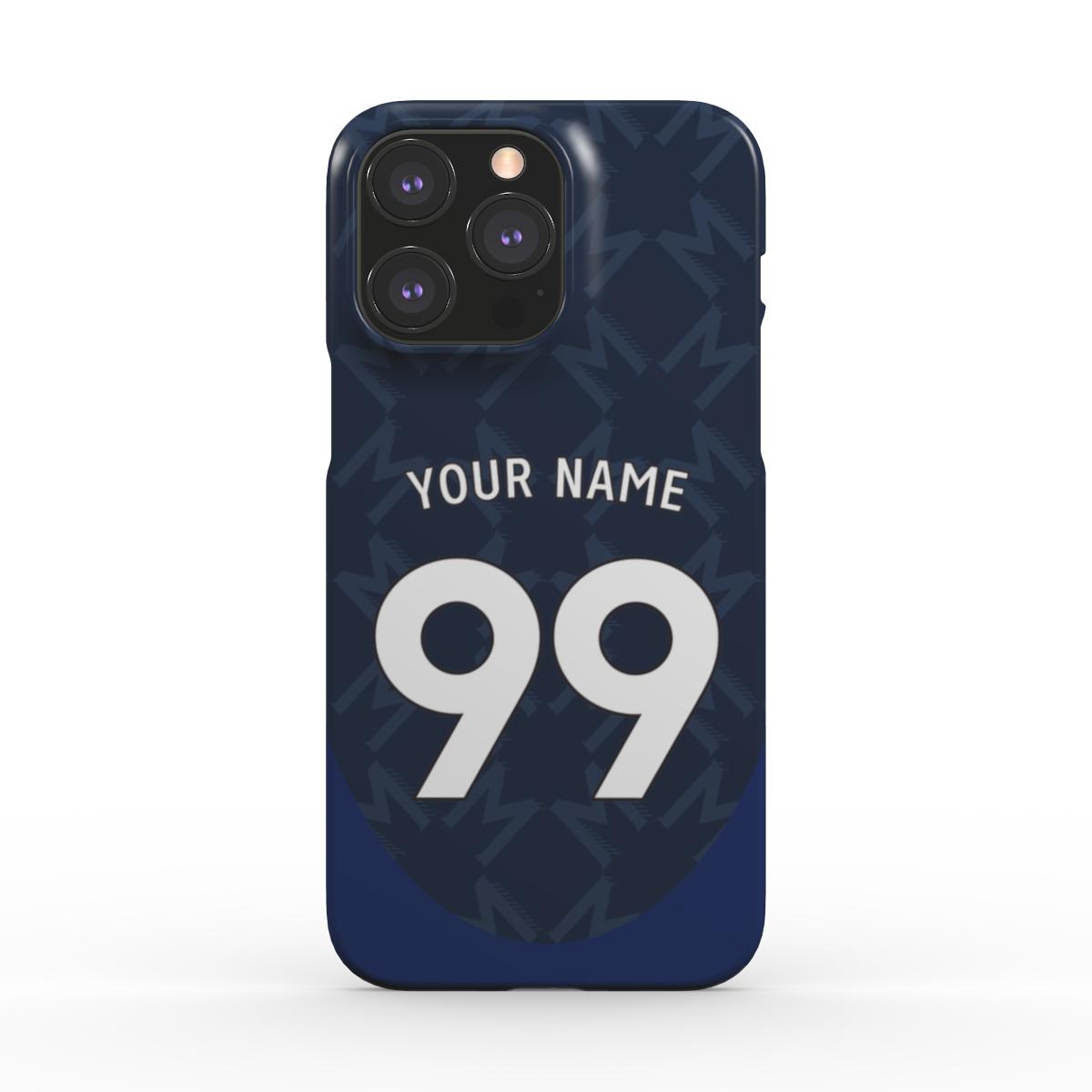 Manchester United - 2024/25 - Away Kit - Personalised Hard Shell Phone Case - TIFO CASES