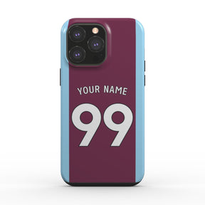 Burnley - 2024/25 - Home Kit - Personalised Dual Layer Phone Case - TIFO CASES