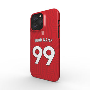 Southampton - 2024/25 - Home Kit - Personalised Hard Shell Phone Case - TIFO CASES