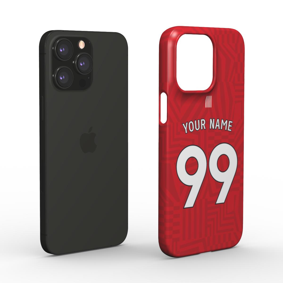 Southampton - 2024/25 - Home Kit - Personalised Hard Shell Phone Case - TIFO CASES