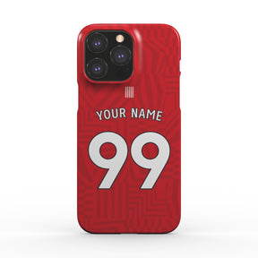 Southampton - 2024/25 - Home Kit - Personalised Hard Shell Phone Case - TIFO CASES