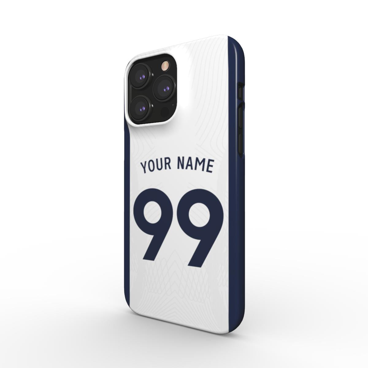 Tottenham Hotspur - 2024/25 - Home Kit - Personalised Hard Shell Phone Case - TIFO CASES