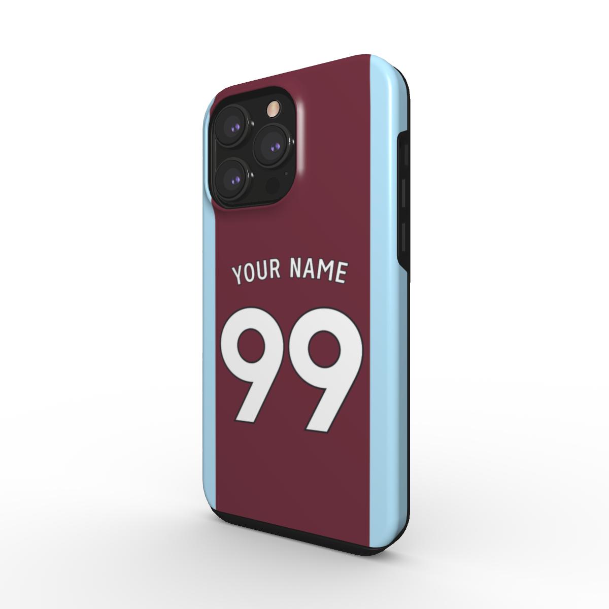 West Ham - 2024/25 - Home Kit - Personalised Dual Layer Phone Case - TIFO CASES