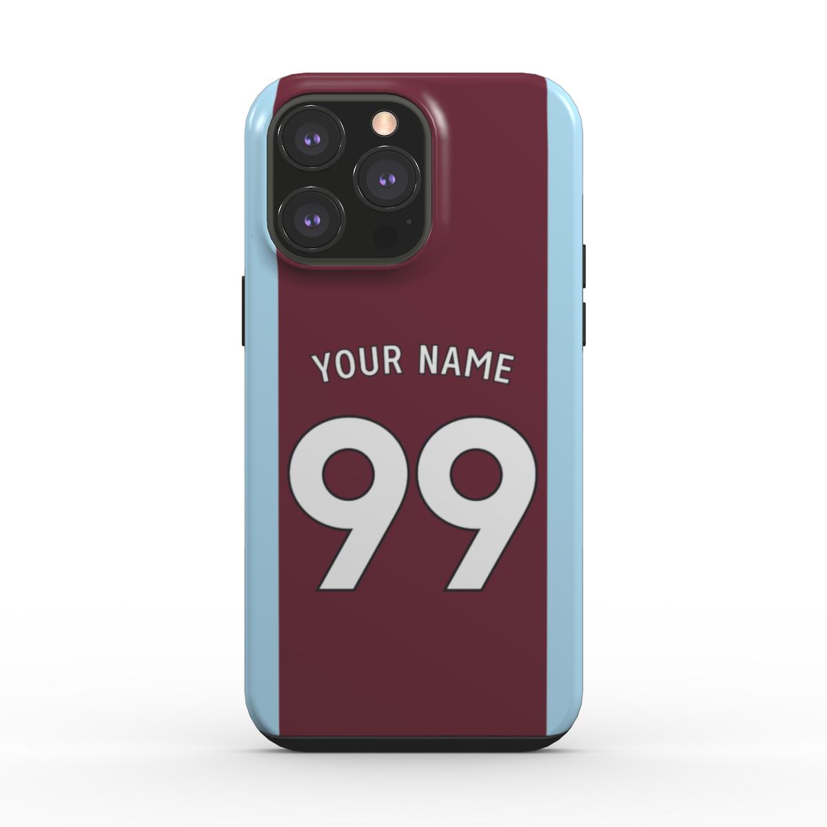 West Ham - 2024/25 - Home Kit - Personalised Dual Layer Phone Case - TIFO CASES