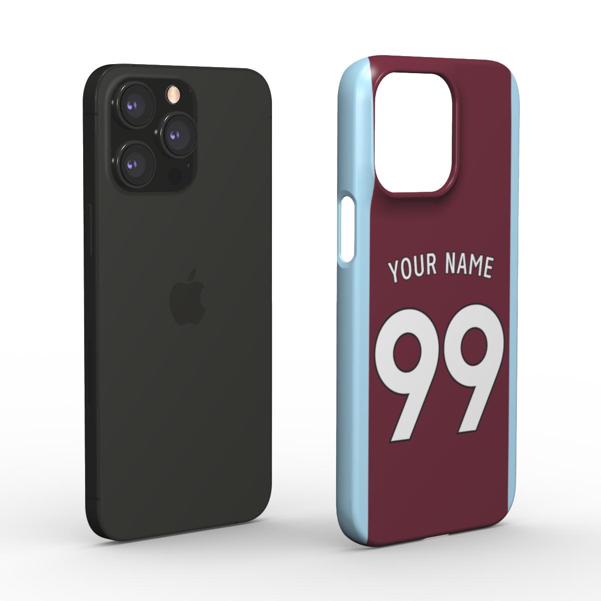 West Ham - 2024/25 - Home Kit - Personalised Hard Shell Phone Case - TIFO CASES