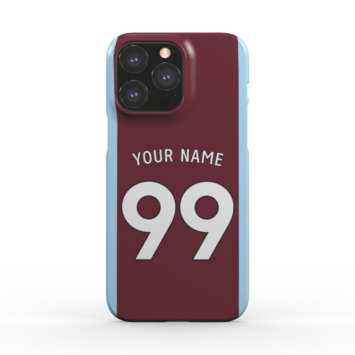 West Ham - 2024/25 - Home Kit - Personalised Hard Shell Phone Case - TIFO CASES