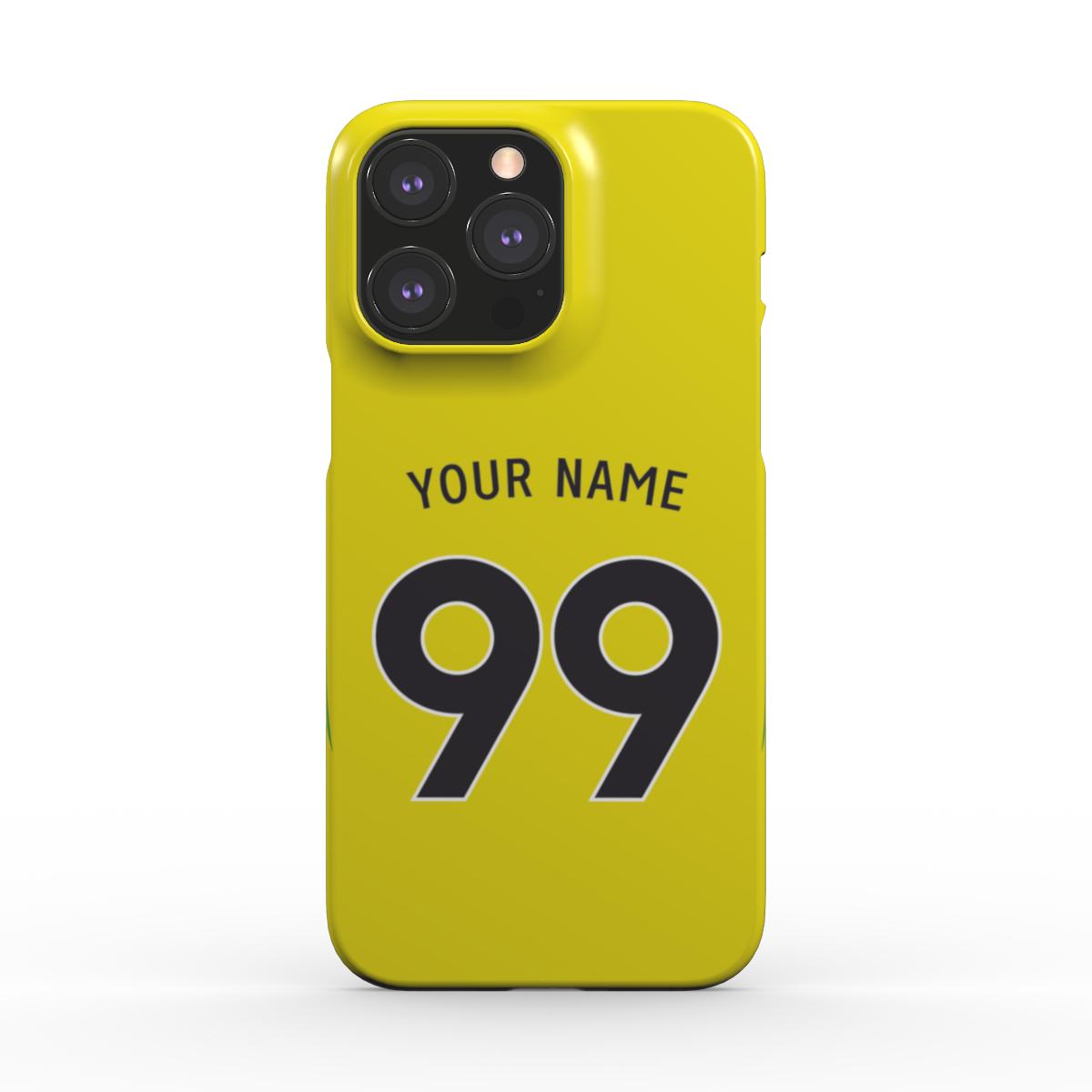 Arsenal - 2024/25 - Goalkeeper Kit - Personalised Hard Shell Phone Case - TIFO CASES