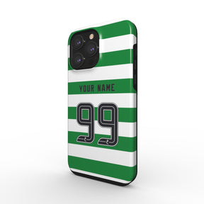 Celtic - 2024/25 - Home Kit - Personalised Dual Layer Phone Case - TIFO CASES