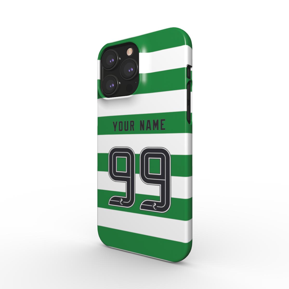 Celtic - 2024/25 - Home Kit - Personalised Hard Shell Phone Case - TIFO CASES