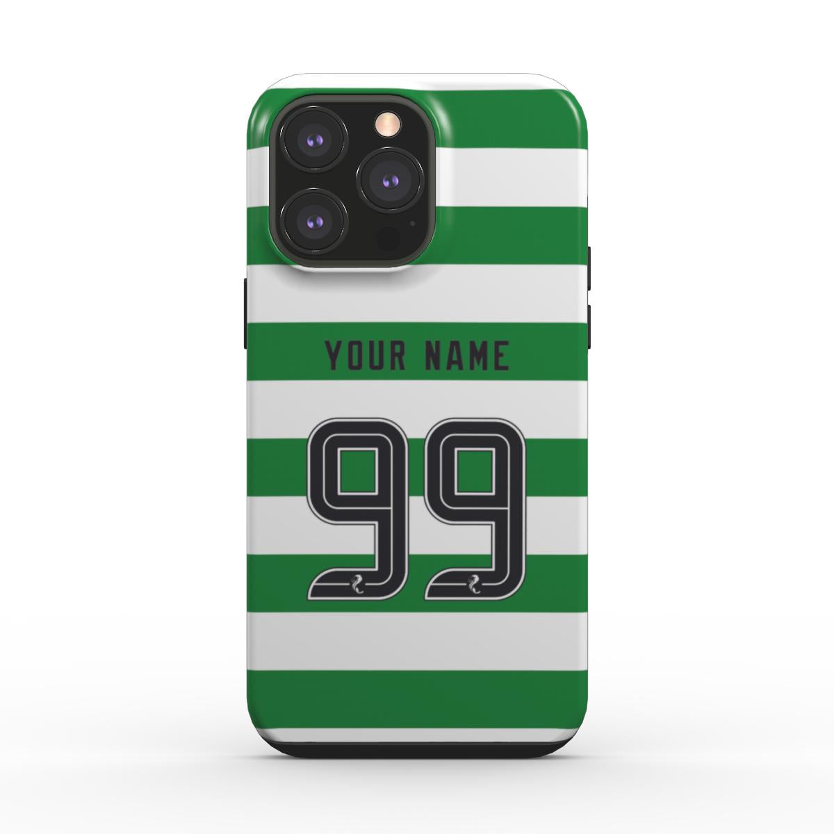 Celtic - 2024/25 - Home Kit - Personalised Dual Layer Phone Case - TIFO CASES