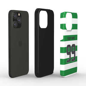 Celtic - 2024/25 - Home Kit - Personalised Dual Layer Phone Case - TIFO CASES