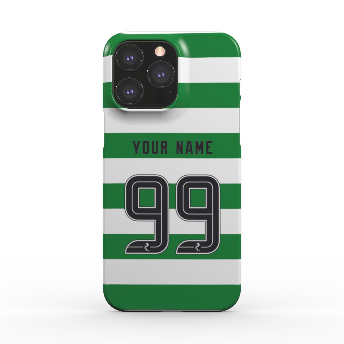 Celtic - 2024/25 - Home Kit - Personalised Hard Shell Phone Case - TIFO CASES