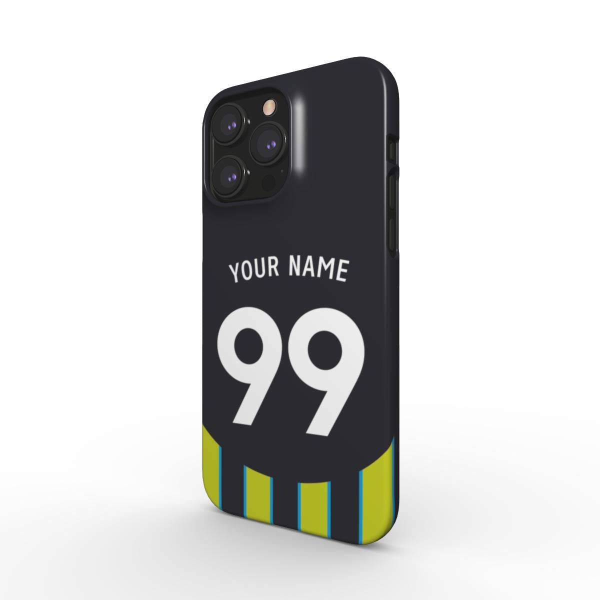 Manchester City - 2024/25 - Away Kit - Personalised Hard Shell Phone Case - TIFO CASES