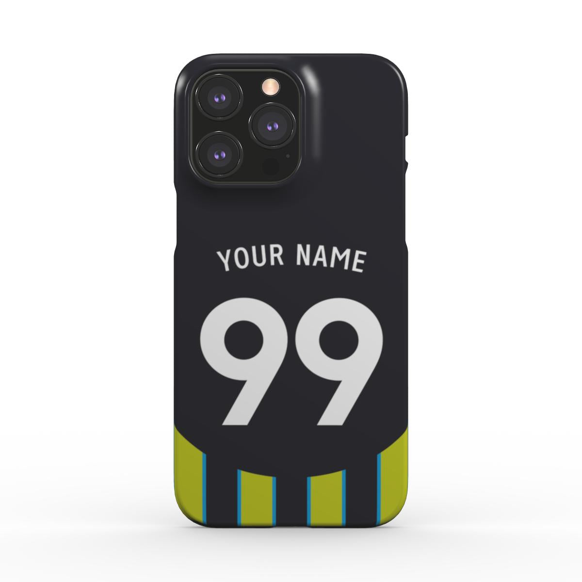 Manchester City - 2024/25 - Away Kit - Personalised Hard Shell Phone Case - TIFO CASES