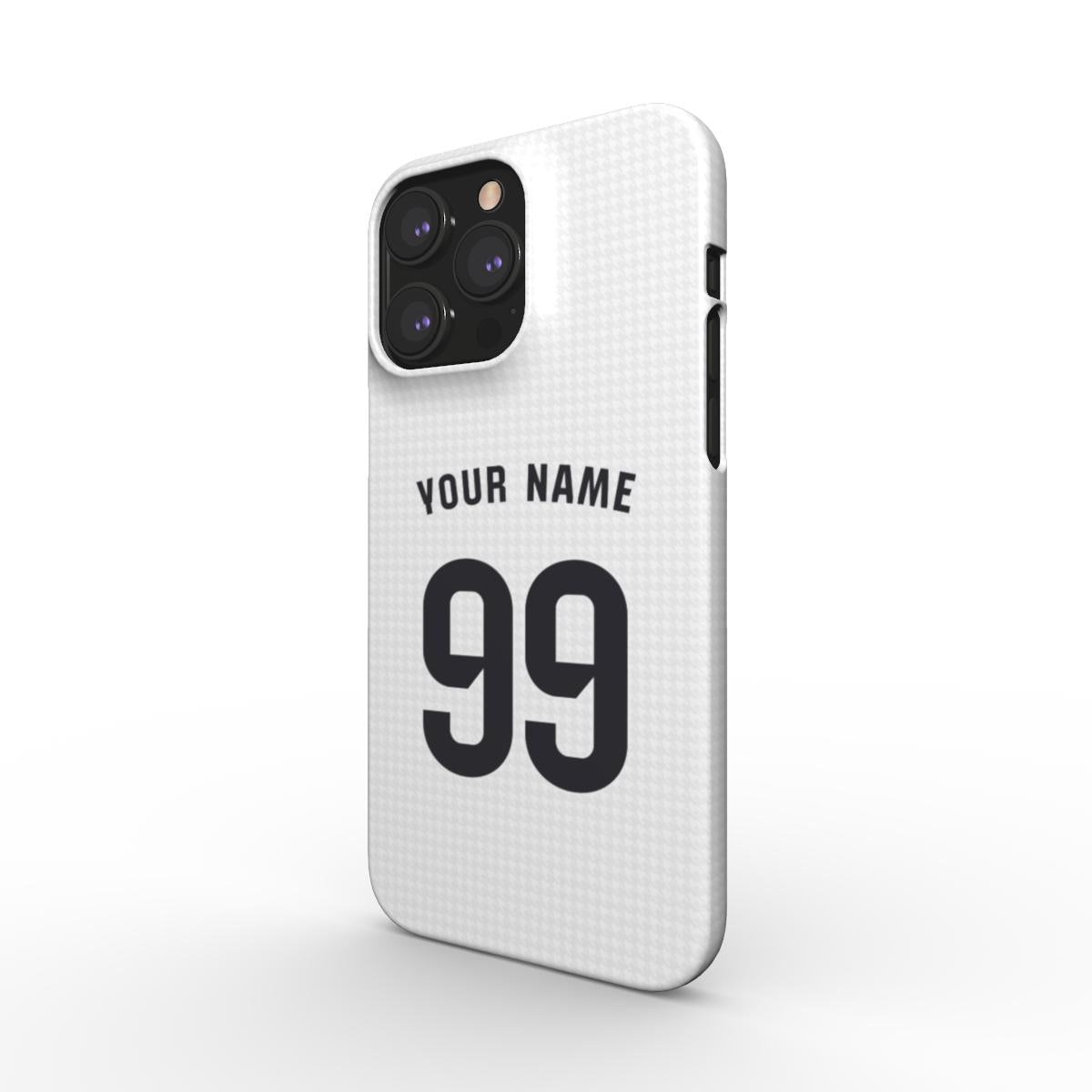 Real Madrid - 2024/25 - Home Kit - Personalised Hard Shell Phone Case - TIFO CASES