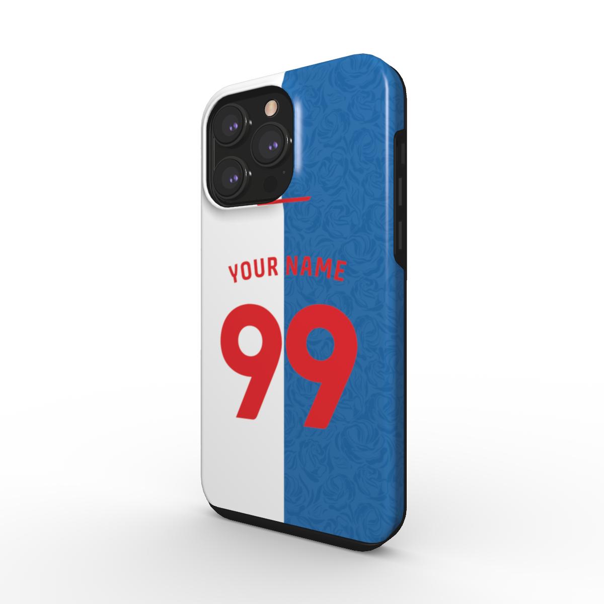 Blackburn Rovers - 2024/25 - Home Kit - Personalised Dual Layer Phone Case - TIFO CASES