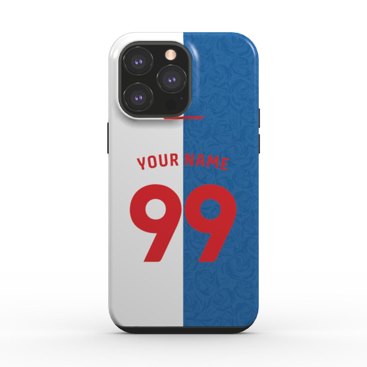 Blackburn Rovers - 2024/25 - Home Kit - Personalised Dual Layer Phone Case - TIFO CASES