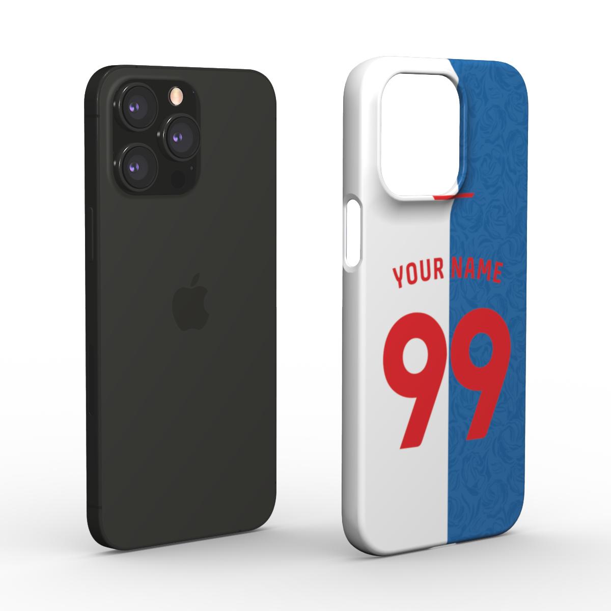 Blackburn Rovers - 2024/25 - Home Kit - Personalised Hard Shell Phone Case - TIFO CASES