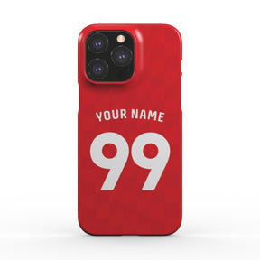 Bristol City - 2024/25 - Home Kit - Personalised Hard Shell Phone Case - TIFO CASES