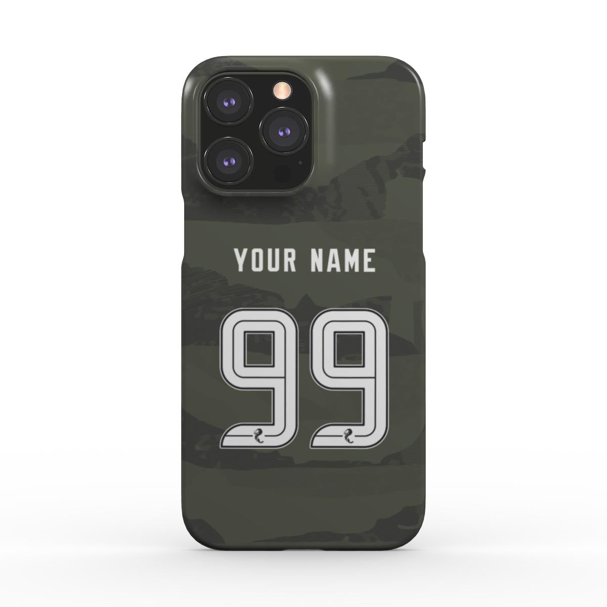 Celtic - 2024/25 - Third Kit - Personalised Hard Shell Phone Case