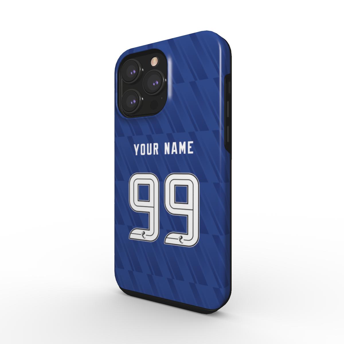 Rangers - 2024/25 - Home Kit - Personalised Dual Layer Phone Case