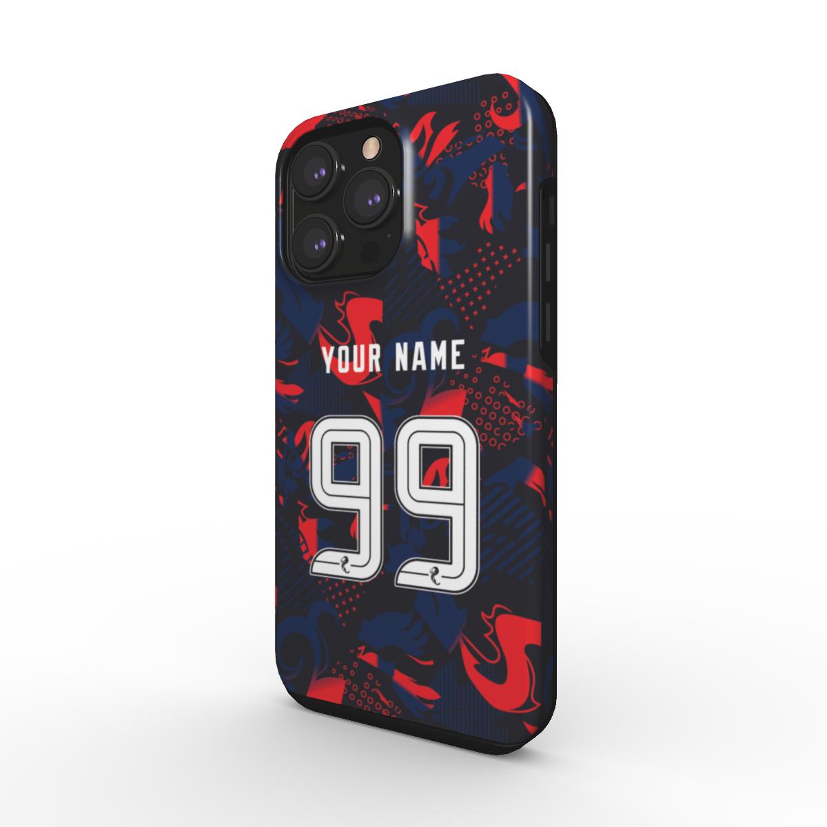 Rangers - 2024/25 - Third Kit - Personalised Dual Layer Phone Case