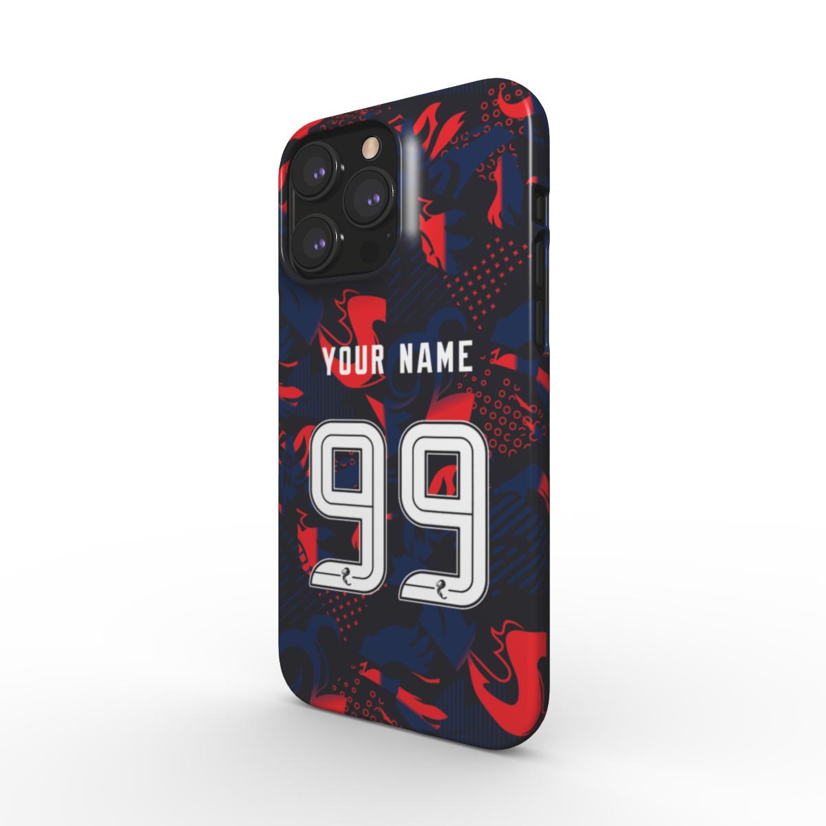 Rangers - 2024/25 - Third Kit - Personalised Hard Shell Phone Case