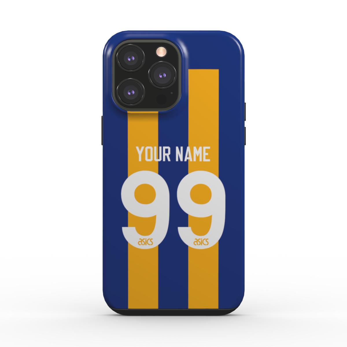 Leeds United - 1993/95 - Away Kit - Personalised Dual Layer Phone Case