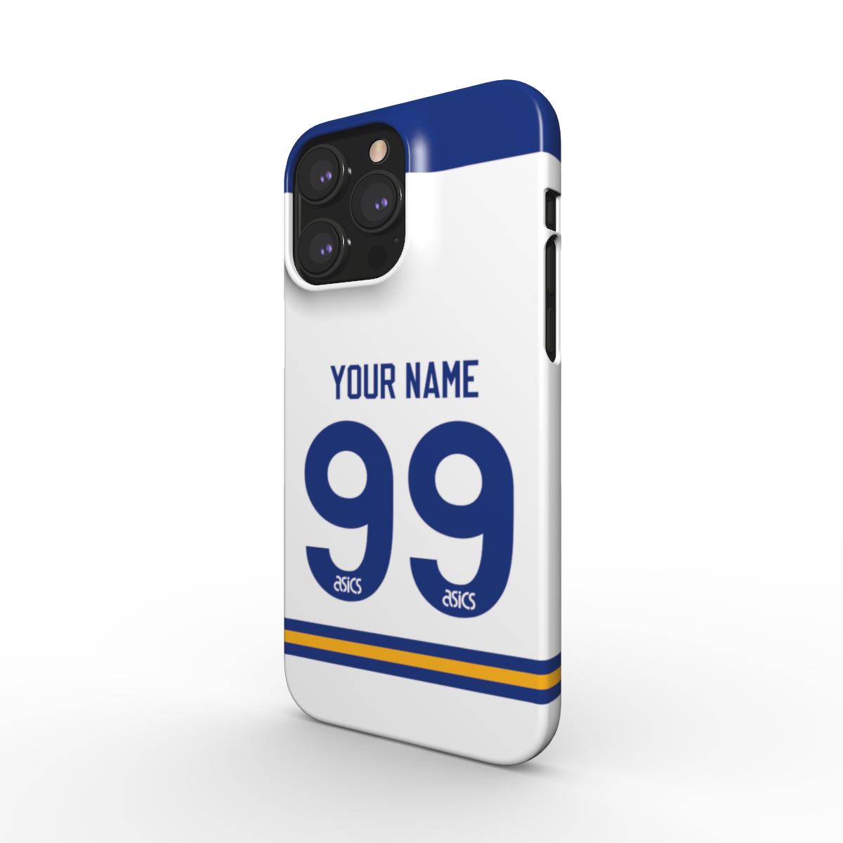 Leeds United - 1993/95 - Home Kit - Personalised Hard Shell Phone Case