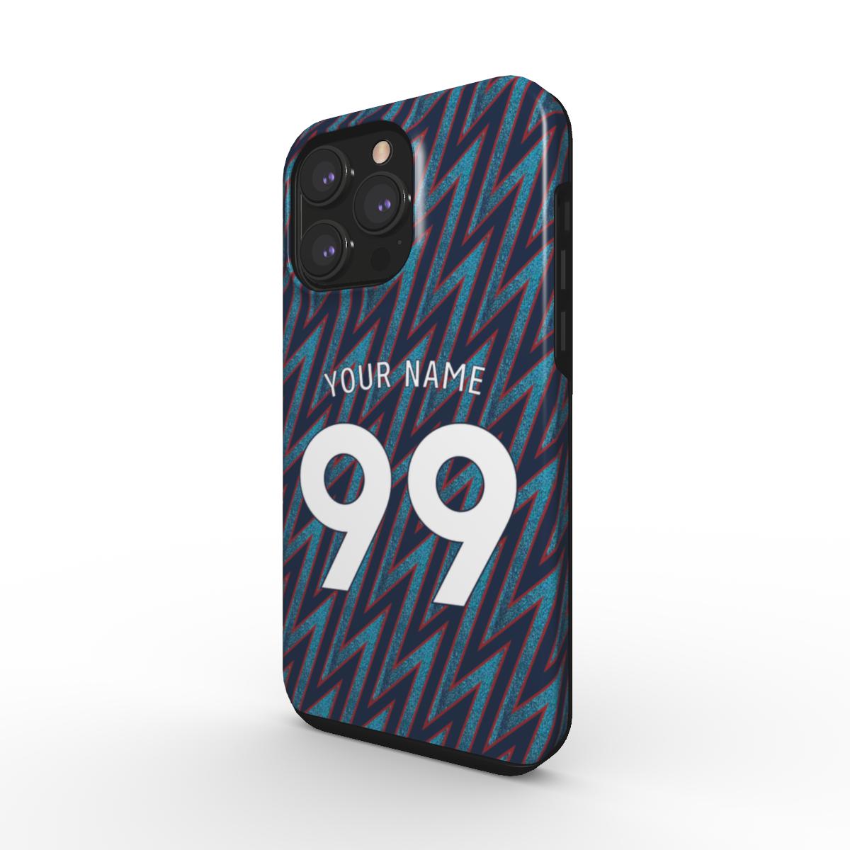 Arsenal - 2021/22 - Away Kit - Personalised Dual Layer Phone Case