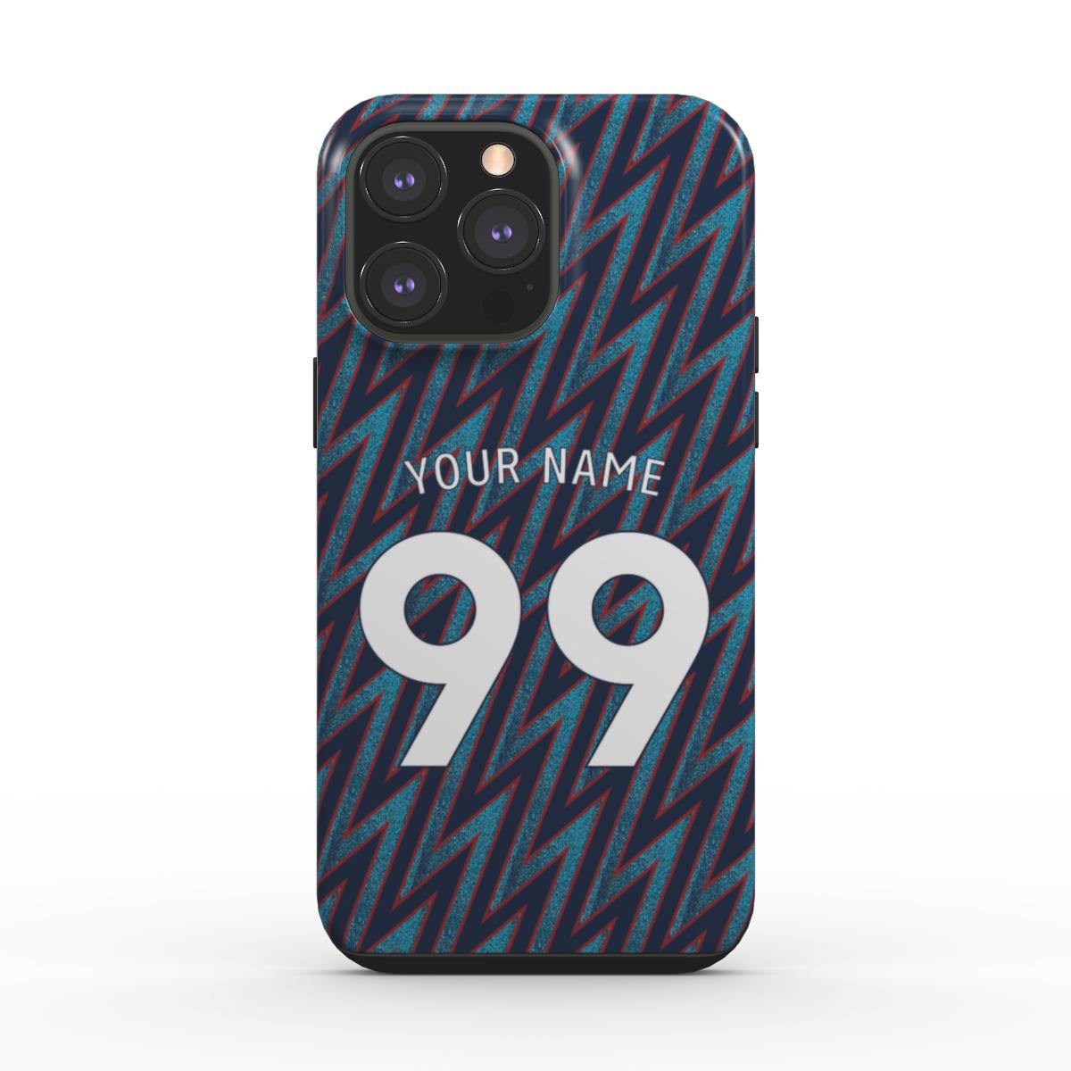 Arsenal - 2021/22 - Away Kit - Personalised Dual Layer Phone Case