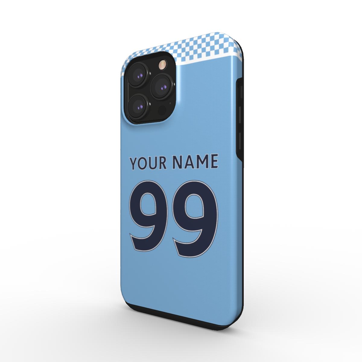 Manchester City - 2012 - Home Kit - Personalised Dual Layer Phone Case