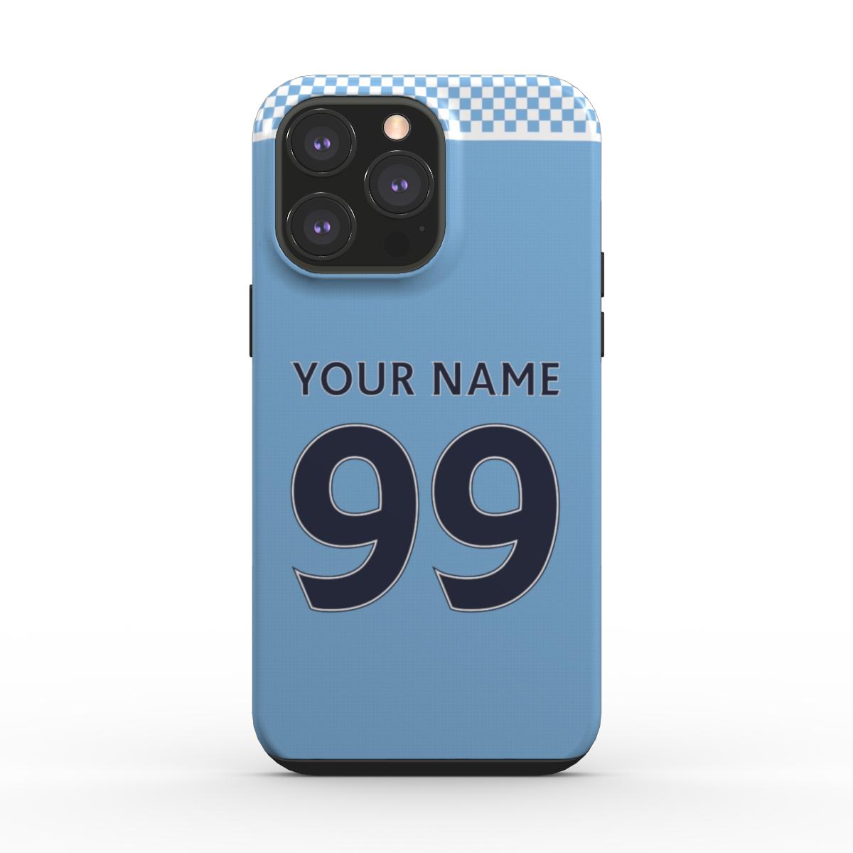 Manchester City - 2012 - Home Kit - Personalised Dual Layer Phone Case