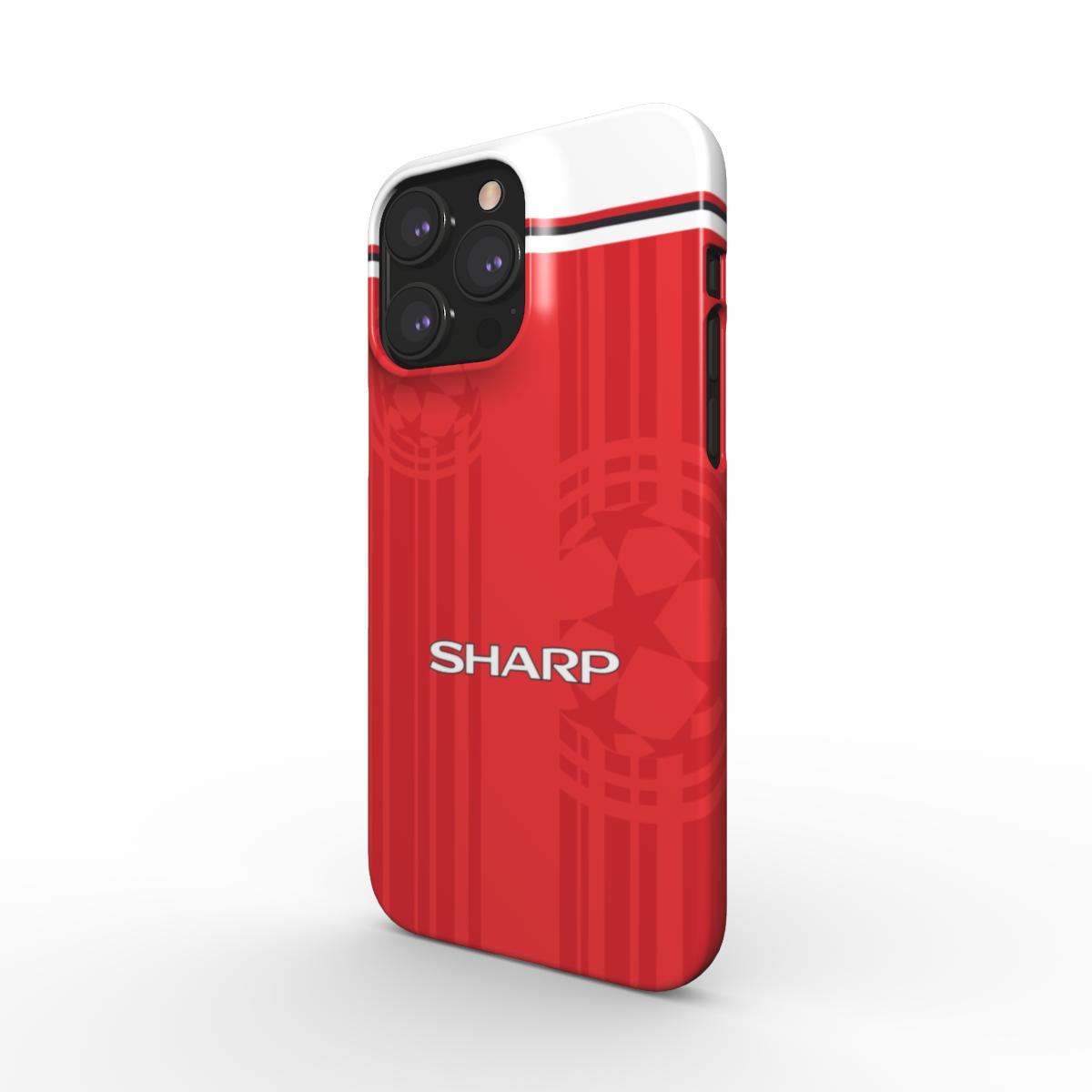 Manchester United - 1999 - Home Kit - Hard Shell Phone Case