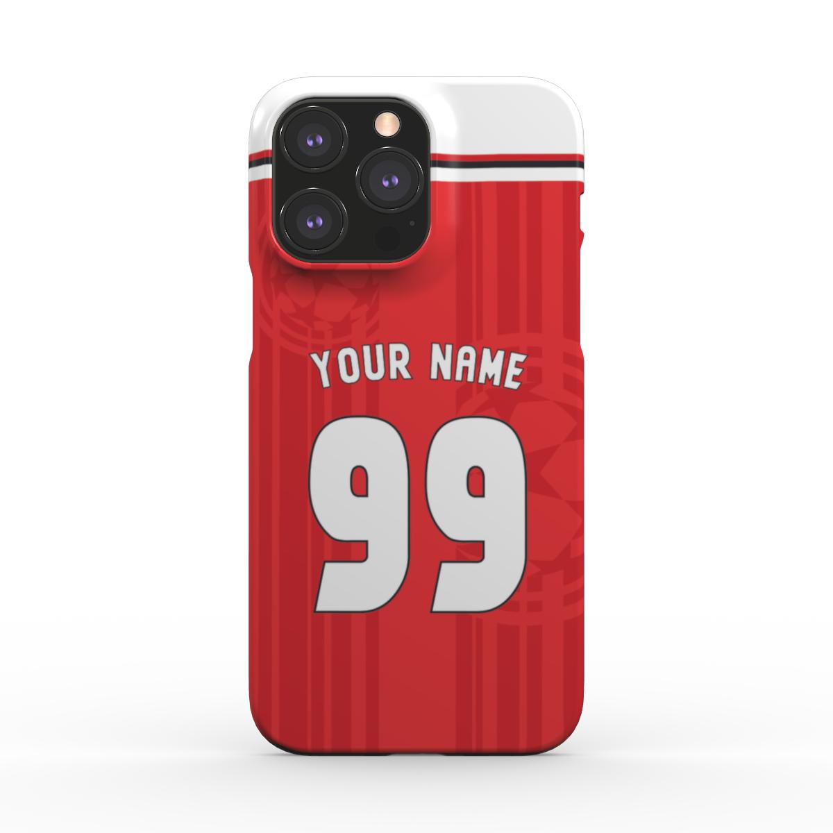 Manchester United - 1999 - Home Kit - Personalised Hard Shell Phone Case