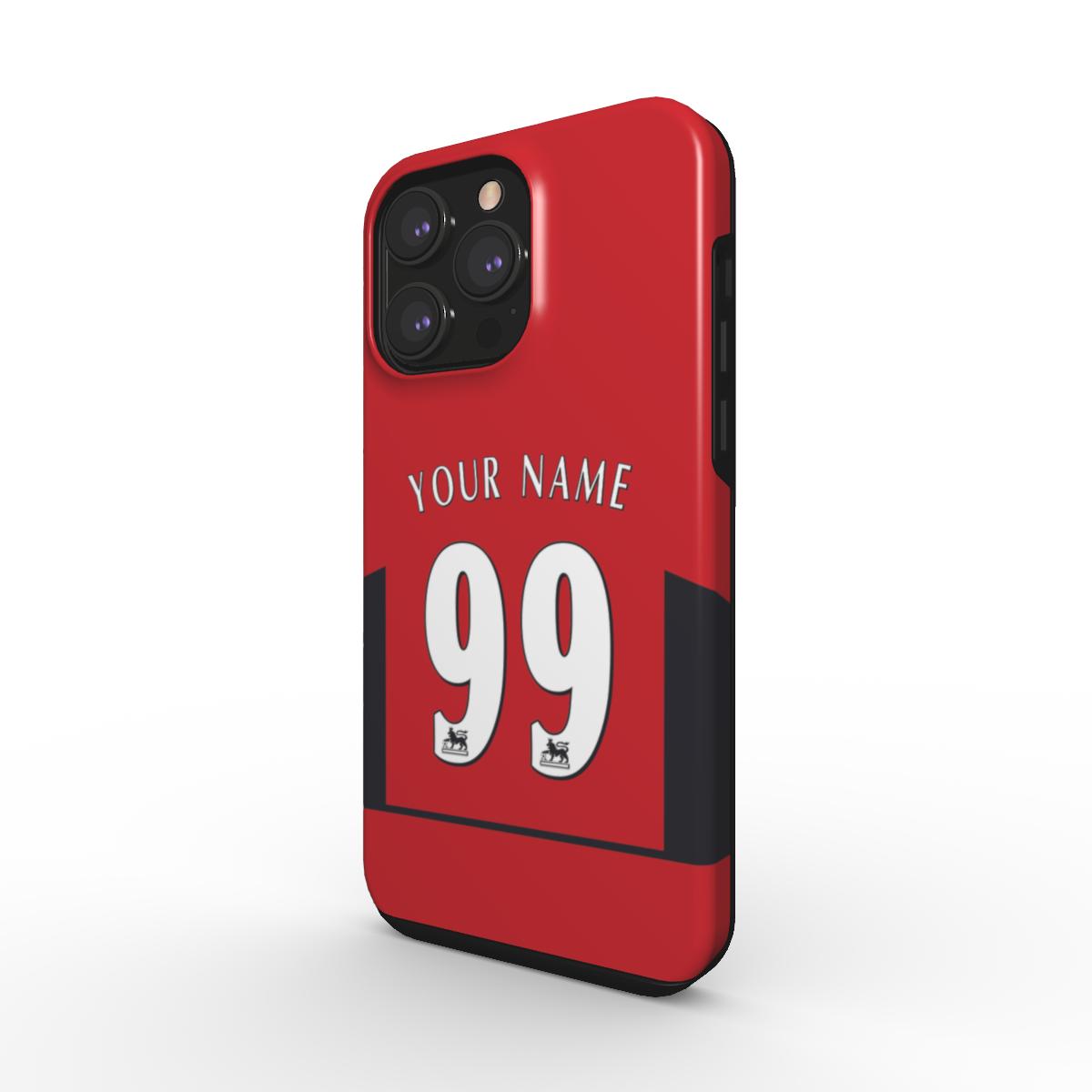 Manchester United - 2003/04 - Home Kit - Personalised Dual Layer Phone Case