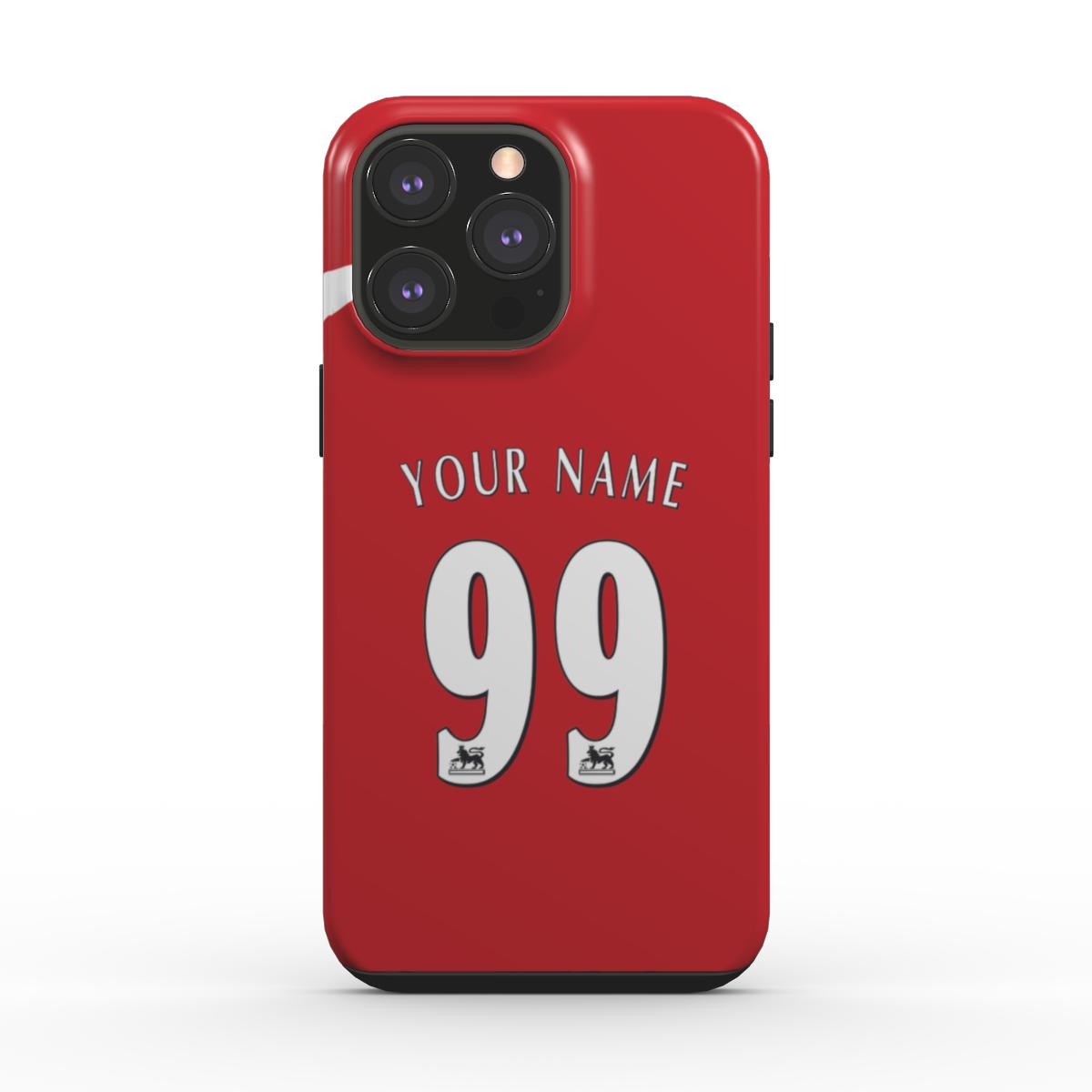 Manchester United - 2004/05 - Home Kit - Personalised Dual Layer Phone Case