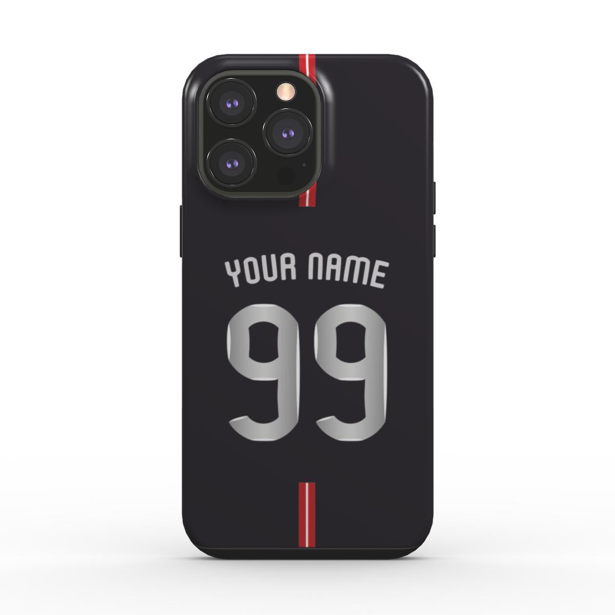 Manchester United - 2008 - Away Kit - Personalised Dual Layer Phone Case