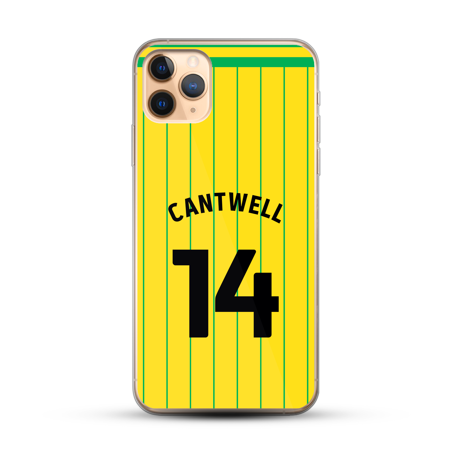 Norwich City 2022/23 - Home Kit Phone Case